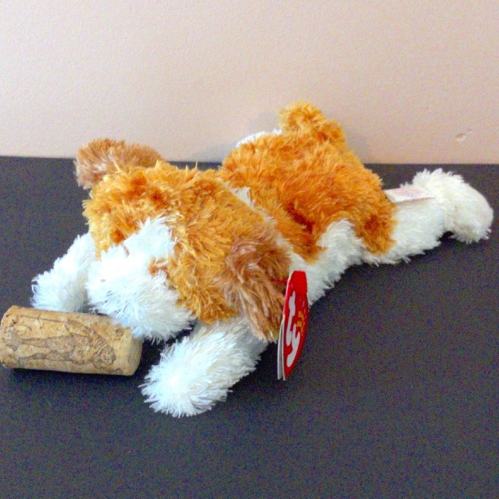 Ty Dog Sampson Springer Spaniel Dog Ty Beanie Babies Vintage NWT